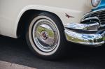 Ford Fairlane Sunliner Convertible White & Blue 1956 года